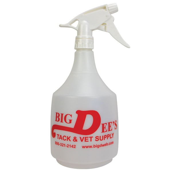 Empty Spray Bottle 32 oz Big D Logo